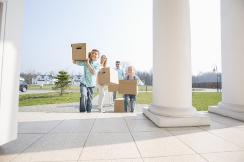 Recycling, reuse, and greener moving practices for Colliers Wood
