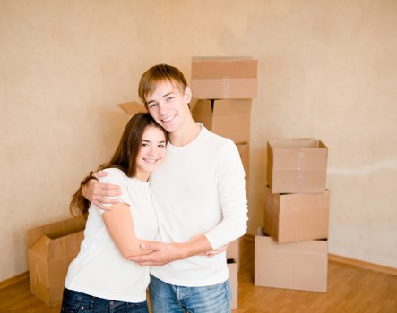 Reliable Colliers Wood moving support with boxes and furniture transport