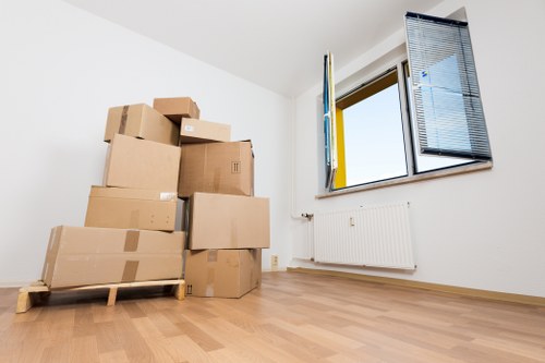 Commercial removal truck hire for a business move in Colliers Wood