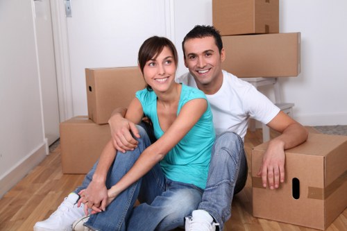 Packing and preparation for a flat move in Colliers Wood