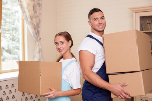 Risk assessment and careful loading for a Colliers Wood move