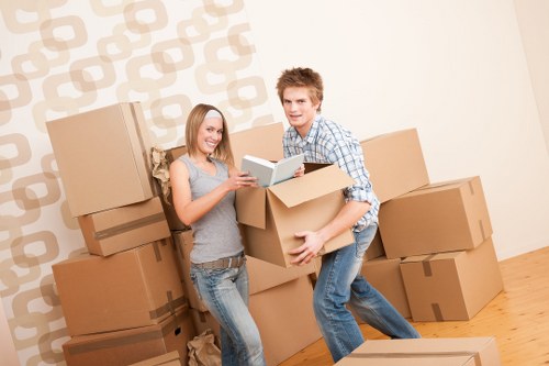 Professional pick-up of office furniture in the Colliers Wood area