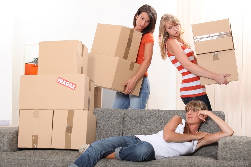 Local van service helping with furniture transport in Colliers Wood